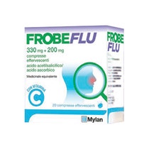 Frobeflu Acido Acetilsalicilico + Vitamina C 20 Compresse Effervescenti - 3
