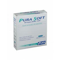 Pura Soft Garza In Tessuto Non Tessuto 10cmx10cm 100 Pezzi-2