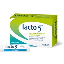 Lacto 5 10 Bustine Orosolubili Senza Glutine - 1