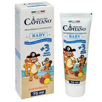 Pasta Capitano Dentifricio Baby T Fru 75ml 3Anni+ - 1