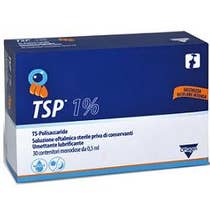 TSP 1% Soluzione Oftalmica Umettante Lubrificante 30x0,5ml Flaconcini Monodose - 1