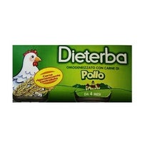 Dieterba Omogeneizzato Con Pollo 3 Pezzi 80g - 1