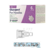 Glucoject Ago Per Penna Insulina 6mm Gauge 31 100 Pezzi - 1