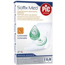 Pic Soffix Med Cerotto Antibatterico 10x15cm 5 Pezzi - 1