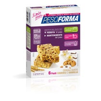 Pesoforma Barrette Cereali Gusto Cookies E Vaniglia 12 Barrette - 1