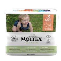 Pannolini Moltex Pure&Nature Midi Taglia 3 -4/9kg- 33 Pezzi - 1