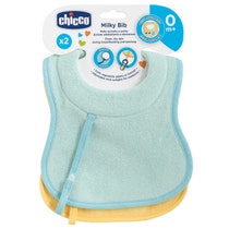 Chicco Bavaglini 0m+ Azzurro 2 Pezzi - 1
