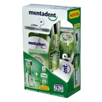 Mentadent P Tripack Dentifricio 75ml+1 Spazzolino+Collutorio 300ml - 1
