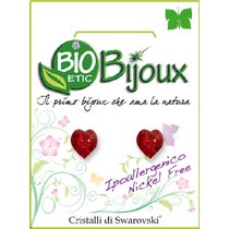 Bijoux Orecchino Cuore 6mm Light Siam - 1