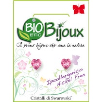 ORECCHINO CUORE 5MM ROSE - 1