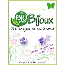 Bio Bijoux Orecchino Fiore 6mm Violet - 1