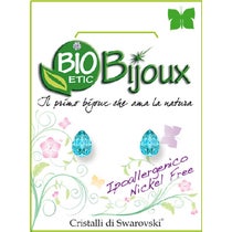 Bio Bijoux Orecchino Goccia 6mm Acquamarina - 1