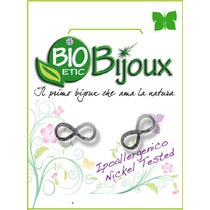 Bioetic Bijoux Orecchino Infinito Argento 10mm 1 Paio - 1