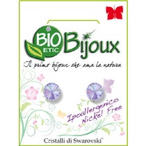 Bioetic Bijoux Orecchino Rivolo Swarovski 6,2mm Vitrail Light 1 Paio - 1