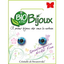 Bioetic Bijoux Orecchino Brillantino Xirius da 6,2 mm colore Zaffiro - 1
