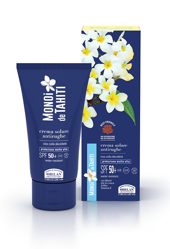Helan Monoi De Tahiti Crema Solare 75 ml SPF50+  - 1