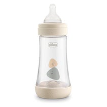 Chicco Perfect 5 Biberon 240 ml Beige- Flusso MEDIO - 1