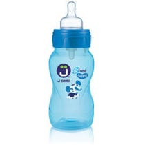 J Bimbi B Free Me Blu Biberon Polipropilene Tettarella Silicone 260ml 0 Mesi+ - 1
