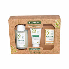 Klorane Cofanetto Rituale Capelli Normali All'Avena Shampoo 100ml + Balsamo 50ml + Shampoo Solido 80g -1