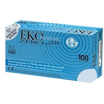 Eco Zero Guanto Nitrile Superficie Microruvida No Talco XL 100 Pezzi - 3