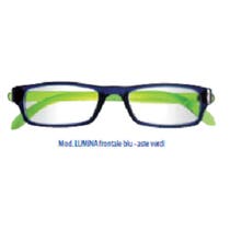 Lumina Occhiale Blu/Verde Diottrie +1,00 - 1