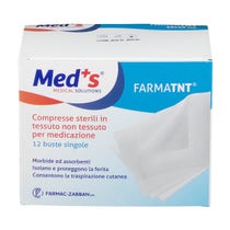 Meds Garza Compressa Tessuto In Tessuto 7,5x7,5ml 12 Pezzi - 1