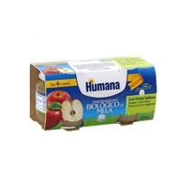 Humana Omogeneizzato Biologico Mela 2X100g - 2
