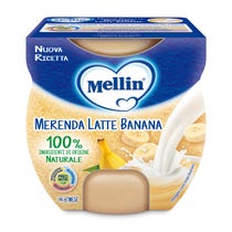 Mellin Merenda Latte e Banana 2 x100g - 3
