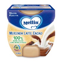 Mellin Merenda Latte E Cacao 2x100g - 2