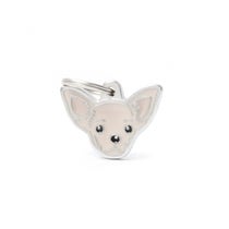 Medaglietta Per Cani E Gatti Personalizzata Chihuahua Color Crema -1