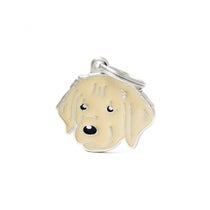 Medaglietta Per Cani E Gatti Personalizzata Golden Retriever -1
