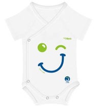 J Bimbi Body My Hero Bio Cotton 4 Season 44-62cm Wink&Smile Occhiolino - 3