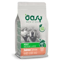 Oasy Dry Monoproteico Cane Adult Medium Large Salmone 2,5kg-1