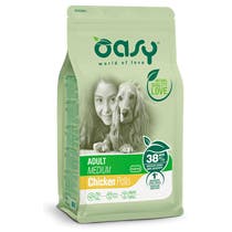 Oasy Dry Cane Adult Medium Pollo Sacco 12kg-1