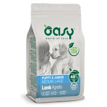 Oasy Dry Monoproteico Cane Puppy Medium Large Agnello 12kg-1