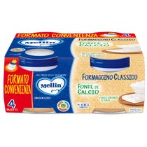 Mellin Baby Formaggino Classico 4x80g - 2