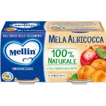 Mellin Omogeneizzato Albicocca 2x100g - 2