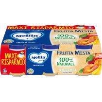 Mellin Omogeneizzato Frutta Mista 6X100g - 3