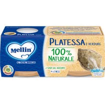 Mellin Omogeneizzato Platessa 6M+ 2x80g - 2