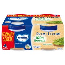 Mellin Omogeneizzato Primi Legumi 4x80g - 2