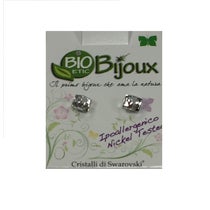 Bio Bijoux Orecchino Cubo 4mm Vitrail - 1