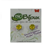 Bio Bijoux Orecchino Xirius 6,2mm Giallo Opalino - 1