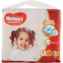 Huggies Ultra Comfort Pannolino Grande Taglia 6 34 Pezzi - 1