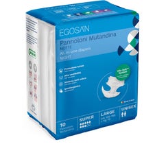 Egosan Notte Pannolone Mutandina Incontinenza Assorbenza Super Taglia Large 10 Pezzi - 1