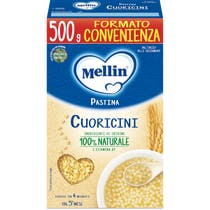 Mellin Pasta Cuoricini 500g 5 Mesi+ - 2