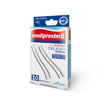 Medipresteril Cerotti Sutura Delicati 3x75mm 10 Pezzi - 3