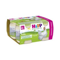 Hipp Bio Omogeneizzati Di Pollo 4X80g 4 Mesi + - 3