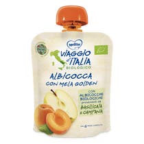 Mellin Viaggio D'Italia Merenda Bio Albicocca Con Mela Golden 90g - 2