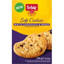 Schar Soft Cookies White Chocolate & Berry 210g-1