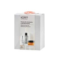 Korff Cofanetto Idratante Perfezionante Soluzione Esfoliante 100ml + Siero Viso 30ml + Crema Viso 50ml-2